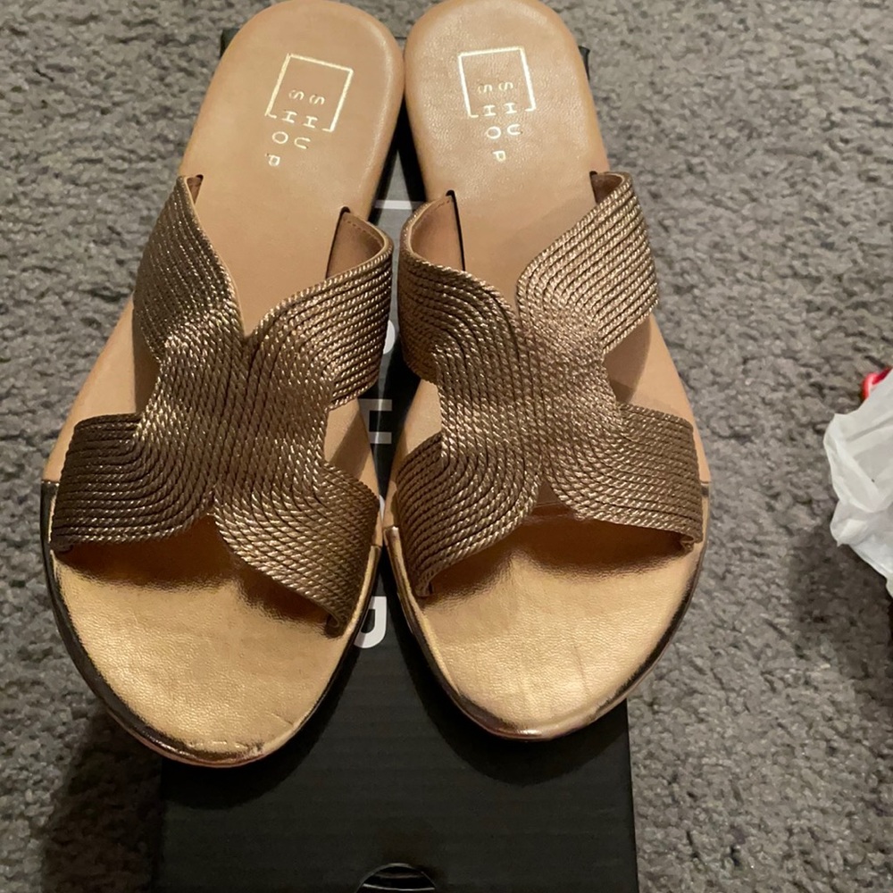 Rose Gold Sandals